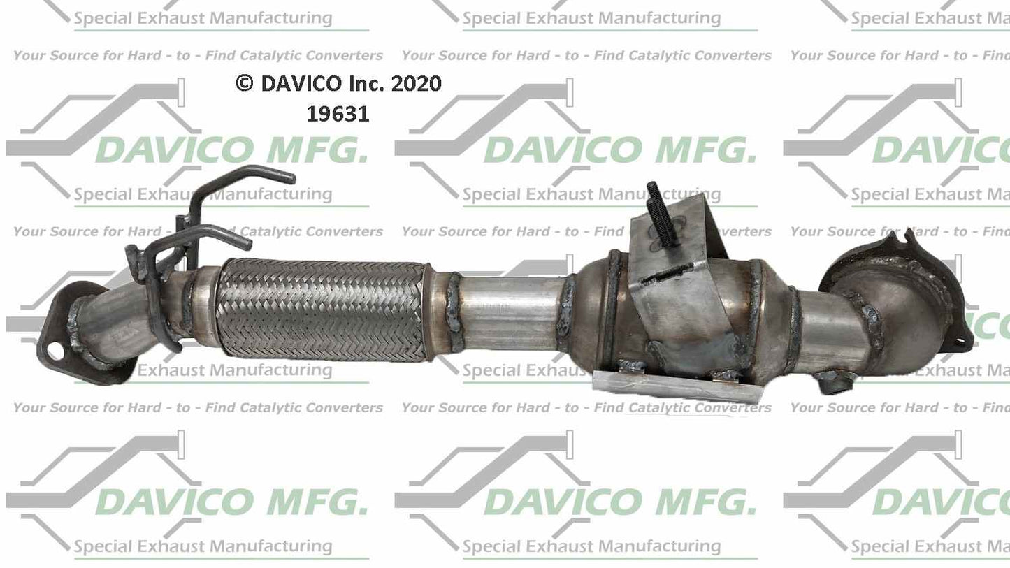 Davico Mfg Exact-Fit Catalytic Converter 19631