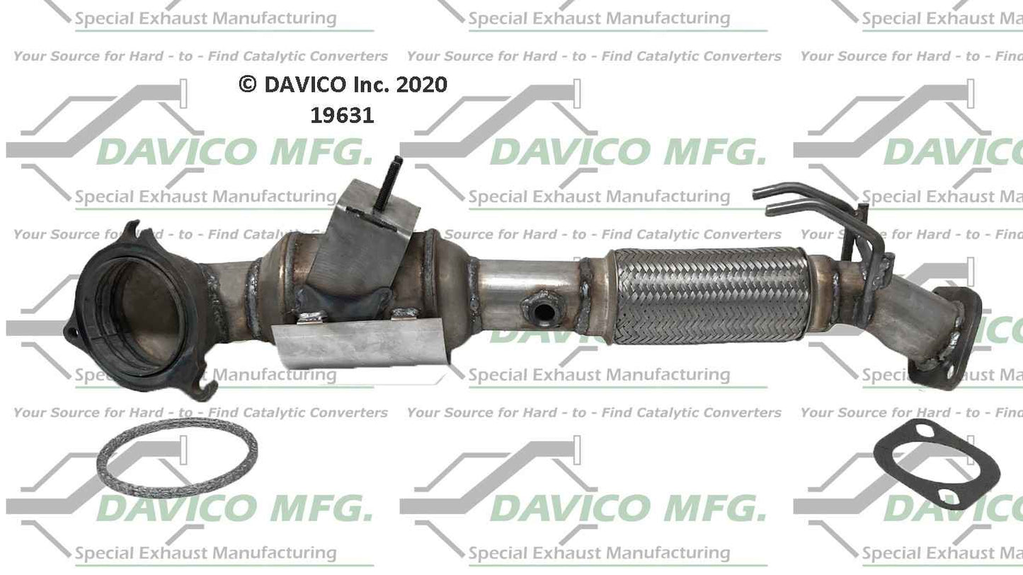 Davico Mfg Exact-Fit Catalytic Converter 19631