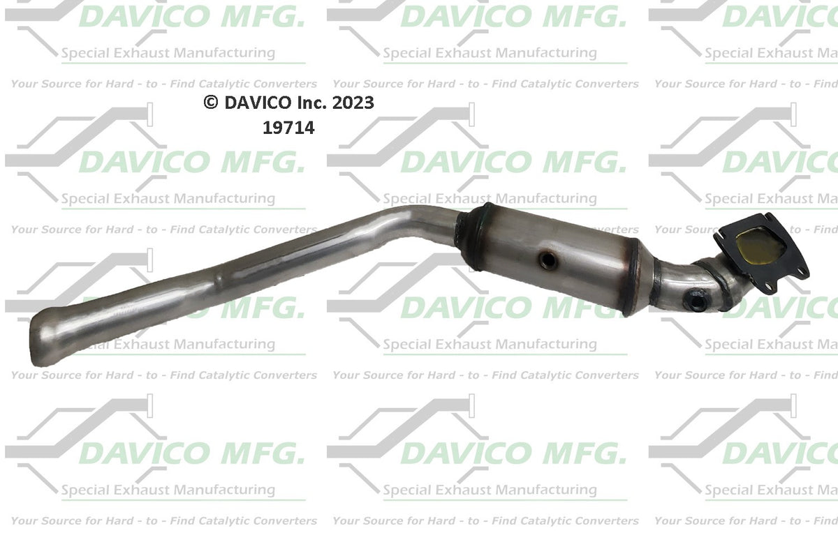 Davico Mfg Exact-Fit Catalytic Converter 19714