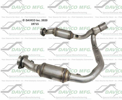 Davico Mfg Exact-Fit Catalytic Converter 19715
