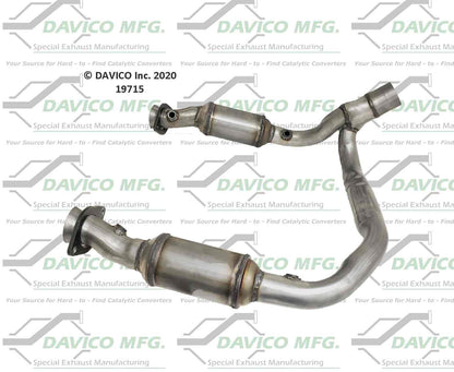 Davico Mfg Exact-Fit Catalytic Converter 19715