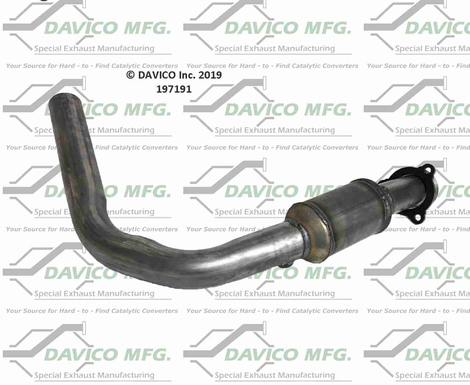 Davico Mfg Exact-Fit Catalytic Converter 197191