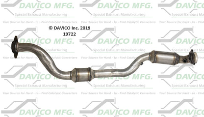 Davico Mfg Exact-Fit Catalytic Converter 19722