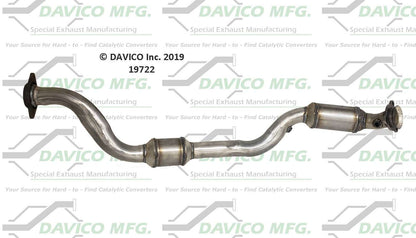Davico Mfg Exact-Fit Catalytic Converter 19722