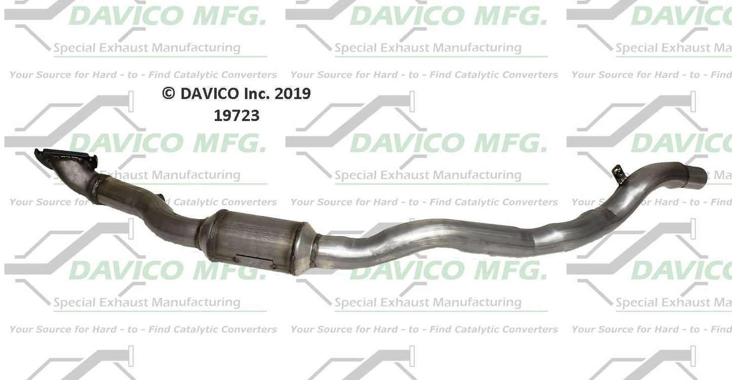 Davico Mfg Exact-Fit Catalytic Converter 19723