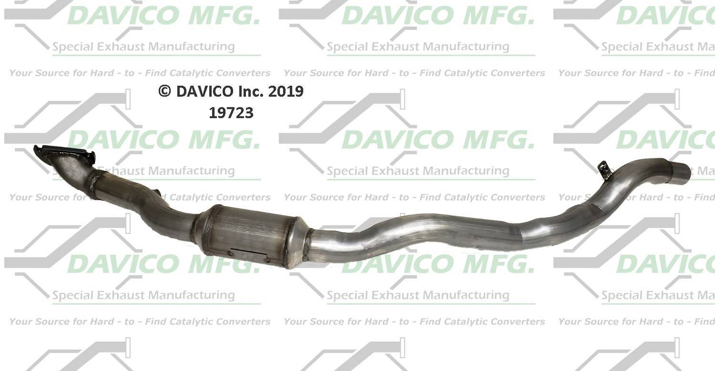 Davico Mfg Exact-Fit Catalytic Converter 19723