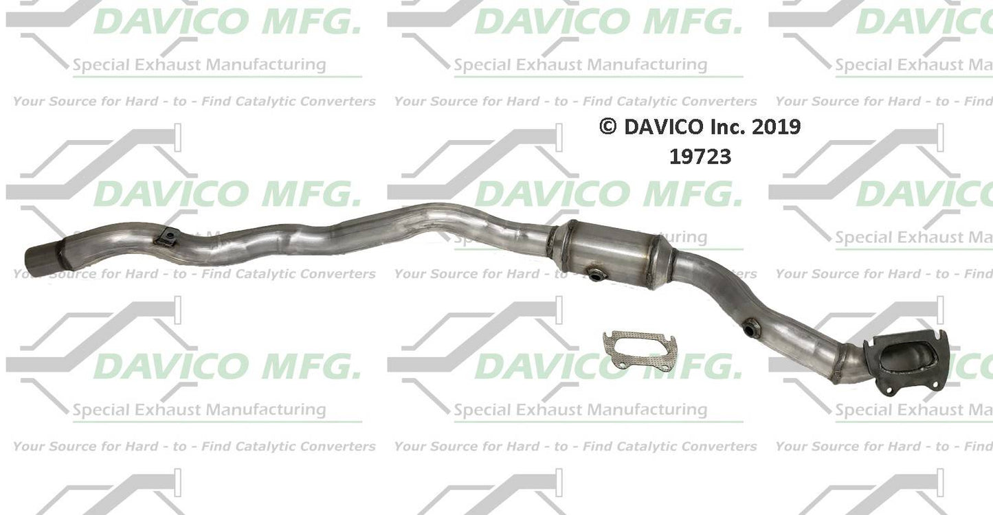 Davico Mfg Exact-Fit Catalytic Converter 19723