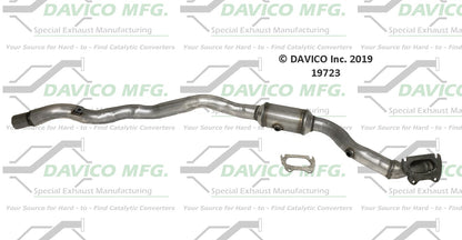 Davico Mfg Exact-Fit Catalytic Converter 19723