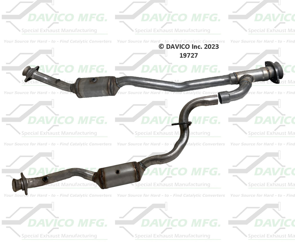 Davico Cats Direct Fit Catalytic Converter 19727