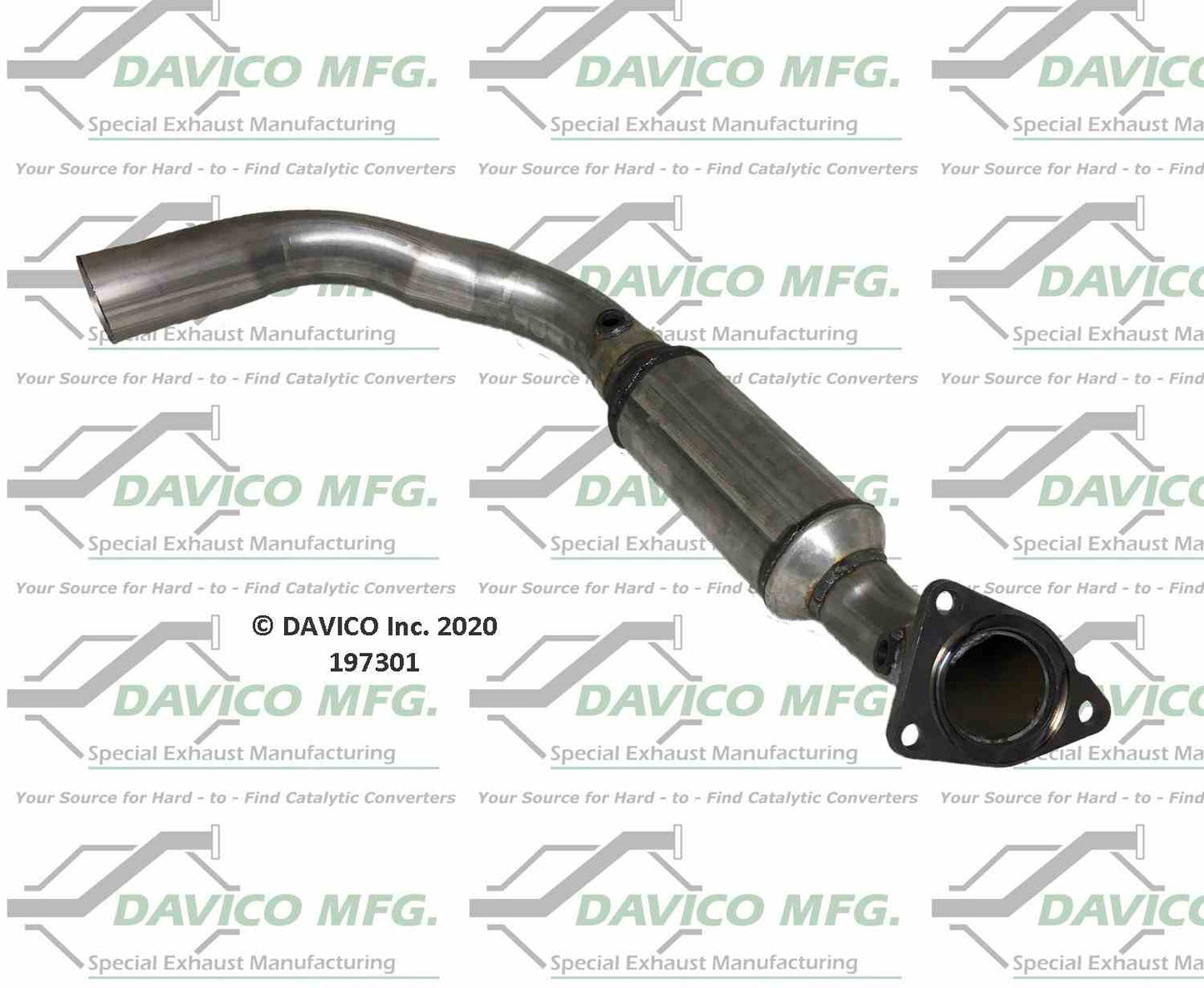 Davico Mfg Exact-Fit Catalytic Converter 197301