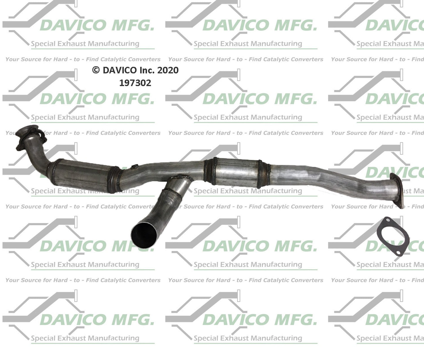 Davico Mfg Catalytic Converter 197302