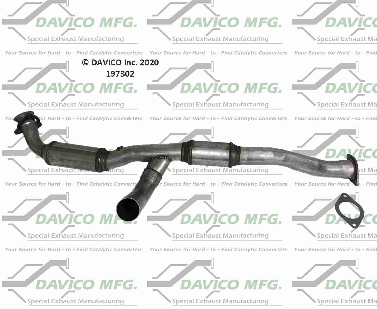 Davico Mfg Catalytic Converter 197302