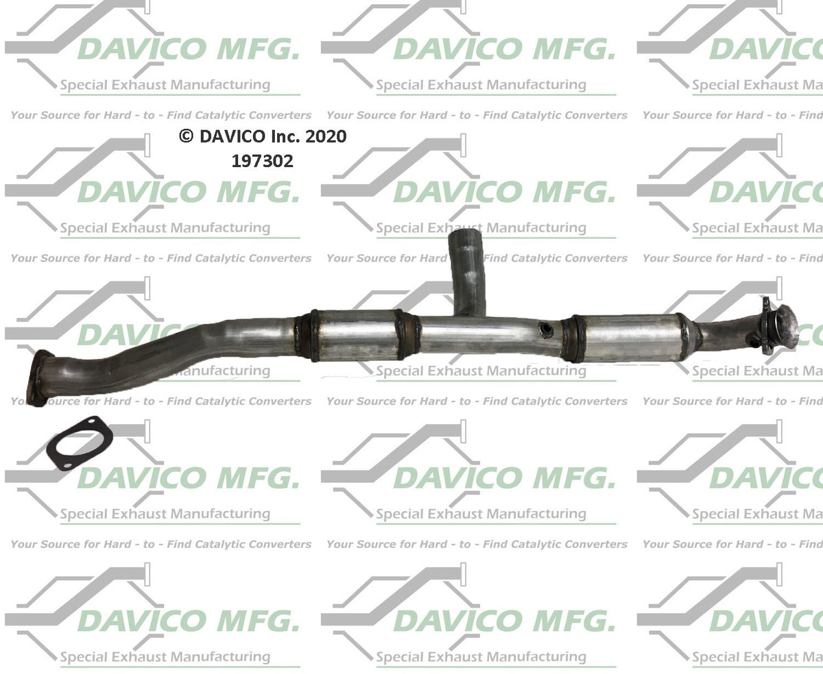 Davico Mfg Catalytic Converter 197302