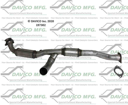 Davico Mfg Catalytic Converter 197302