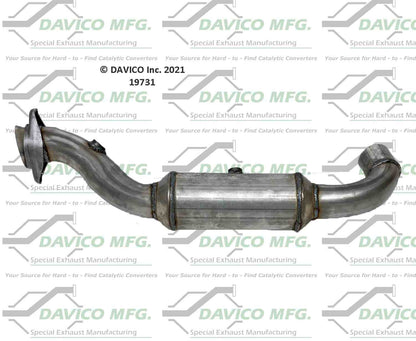 Davico Mfg Exact-Fit Catalytic Converter 19731
