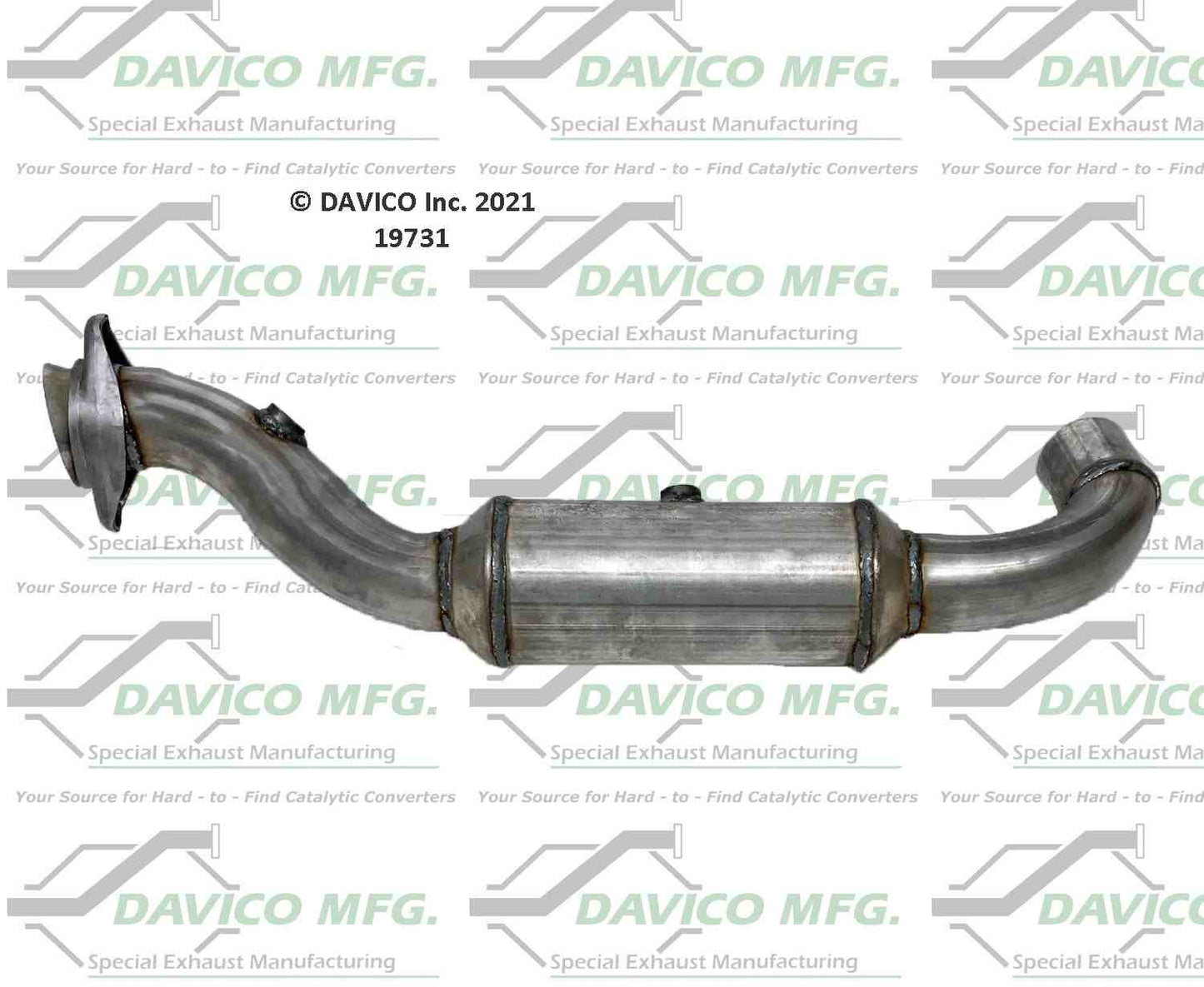 Davico Mfg Exact-Fit Catalytic Converter 19731