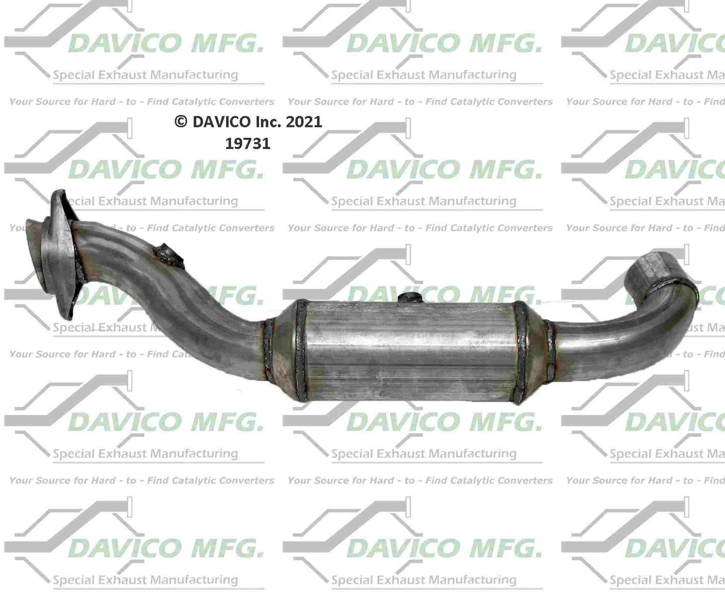 Davico Mfg Exact-Fit Catalytic Converter 19731