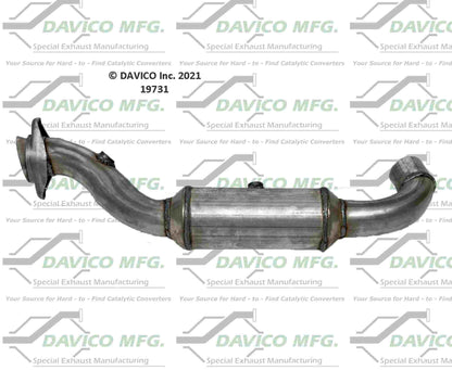 Davico Mfg Exact-Fit Catalytic Converter 19731