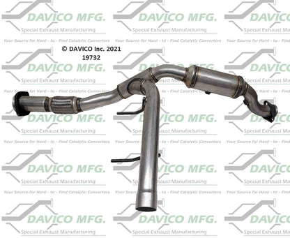 Davico Mfg Exact-Fit Catalytic Converter 19732