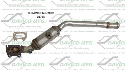 Davico Mfg Exact-Fit Catalytic Converter 19735