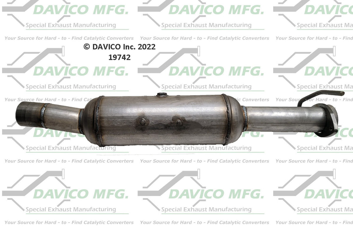 Davico Mfg Exact-Fit Catalytic Converter 19742