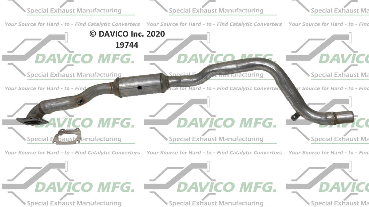Davico Cats Direct Fit Catalytic Converter 19744