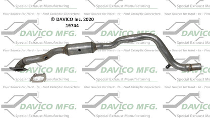 Davico Cats Direct Fit Catalytic Converter 19744