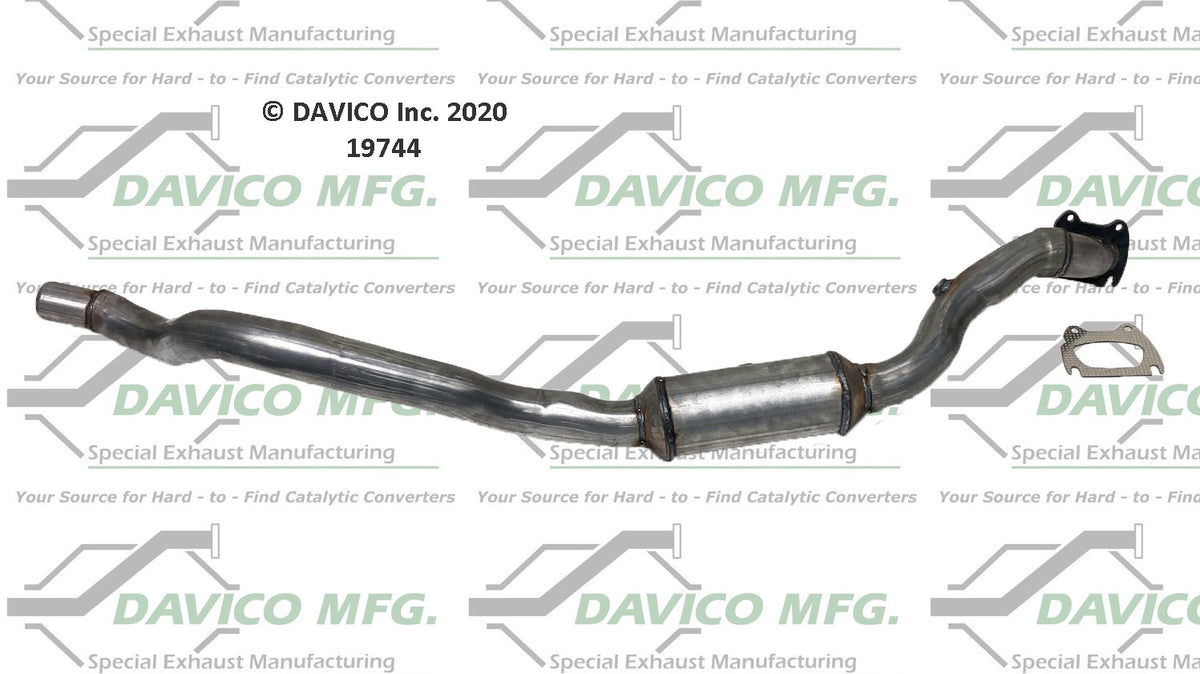 Davico Cats Direct Fit Catalytic Converter 19744