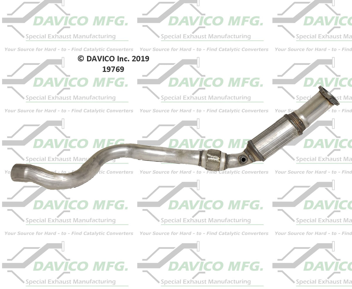 Davico Mfg Exact-Fit Catalytic Converter 19769