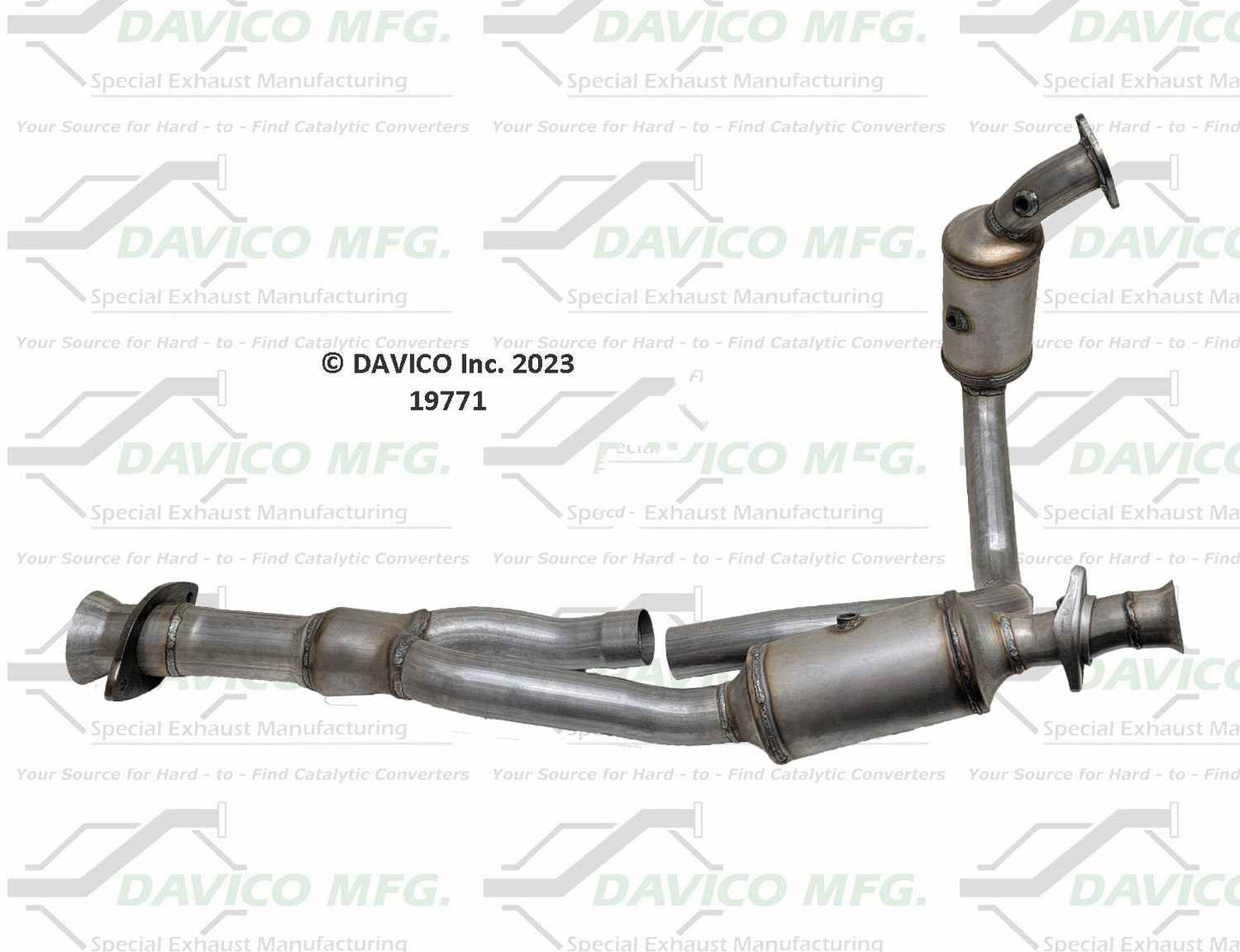 Davico Mfg Exact-Fit Catalytic Converter 19771