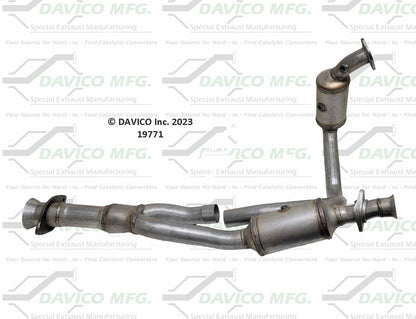 Davico Mfg Exact-Fit Catalytic Converter 19771