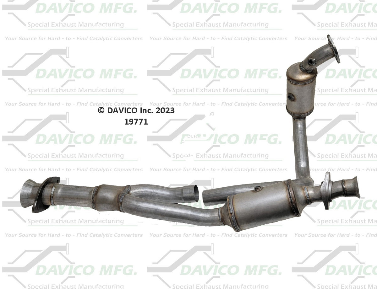 Davico Mfg Exact-Fit Catalytic Converter 19771
