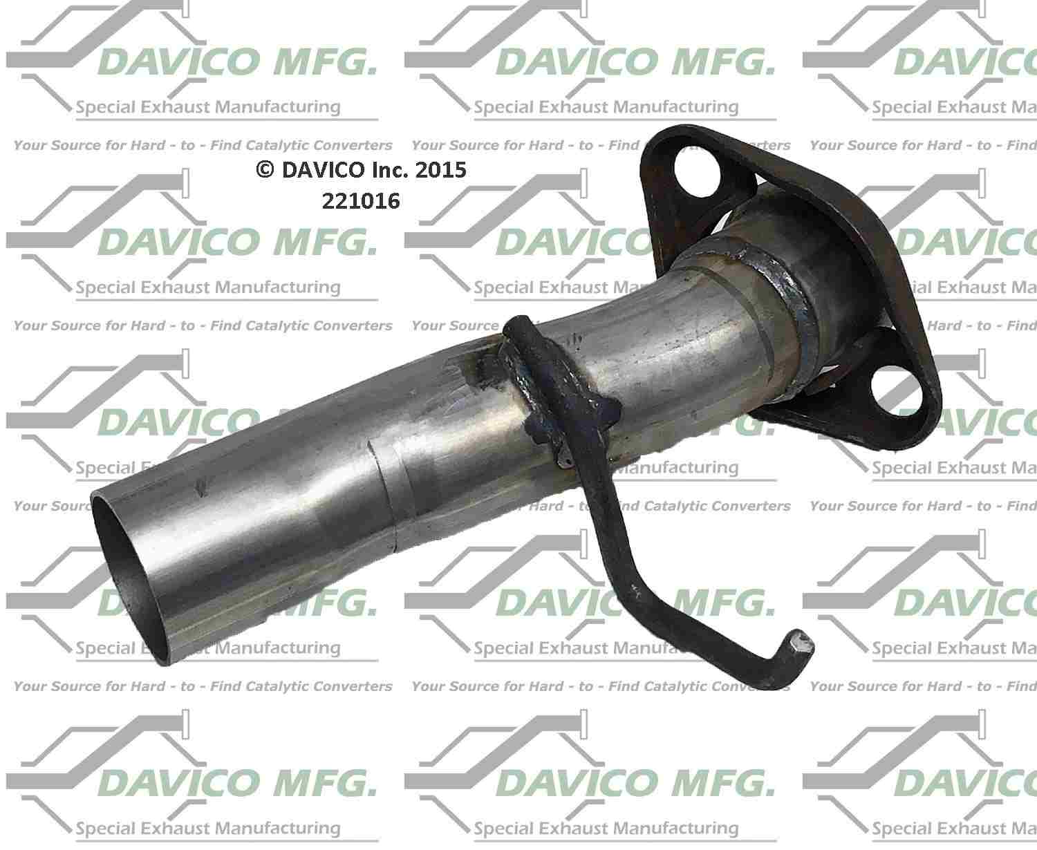 Davico Mfg Exhaust Pipe 221016