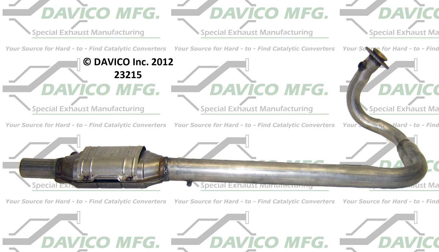 Davico Mfg Catalytic Converter 23215