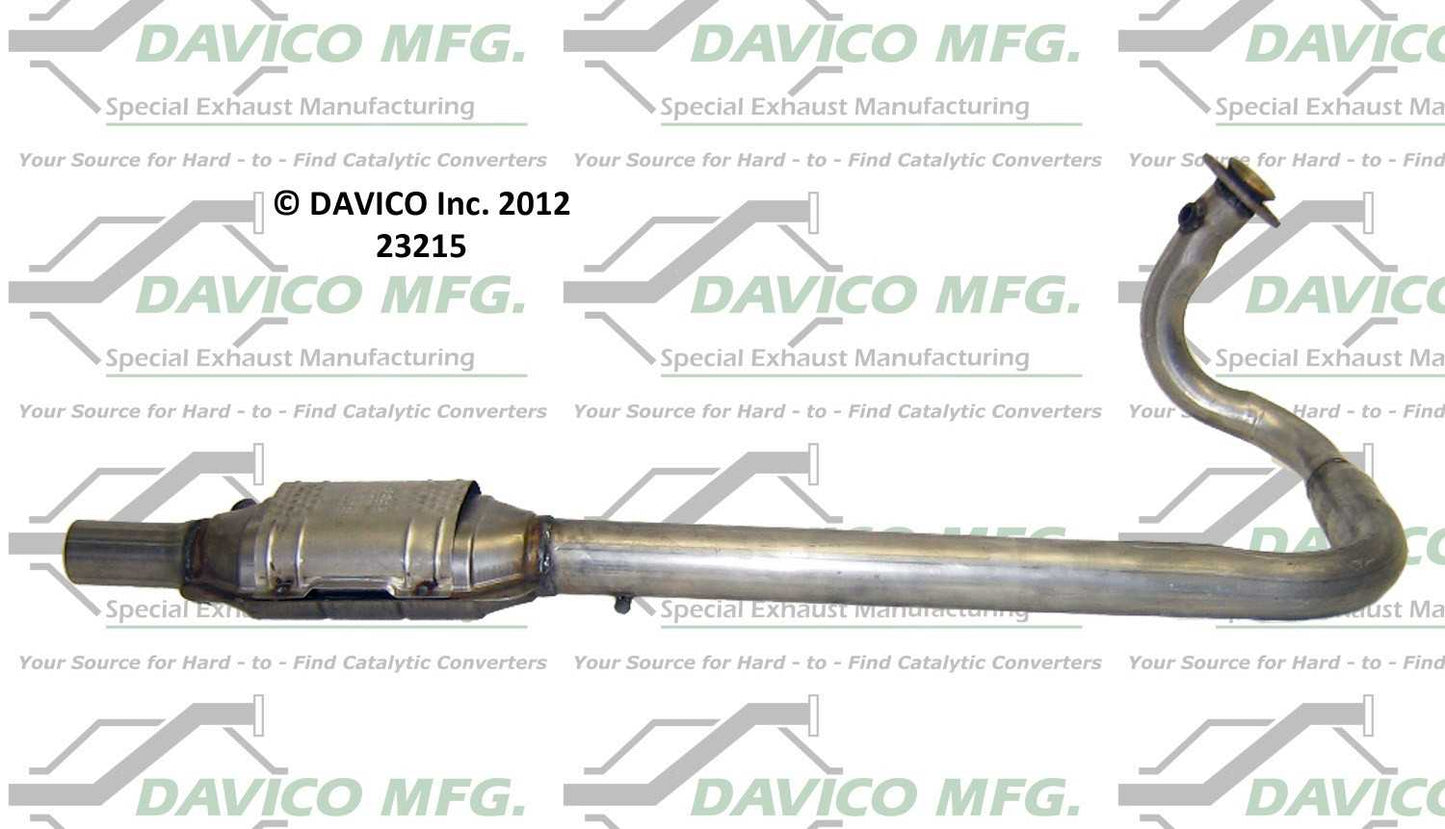 Davico Mfg Exact-Fit Catalytic Converter 23215