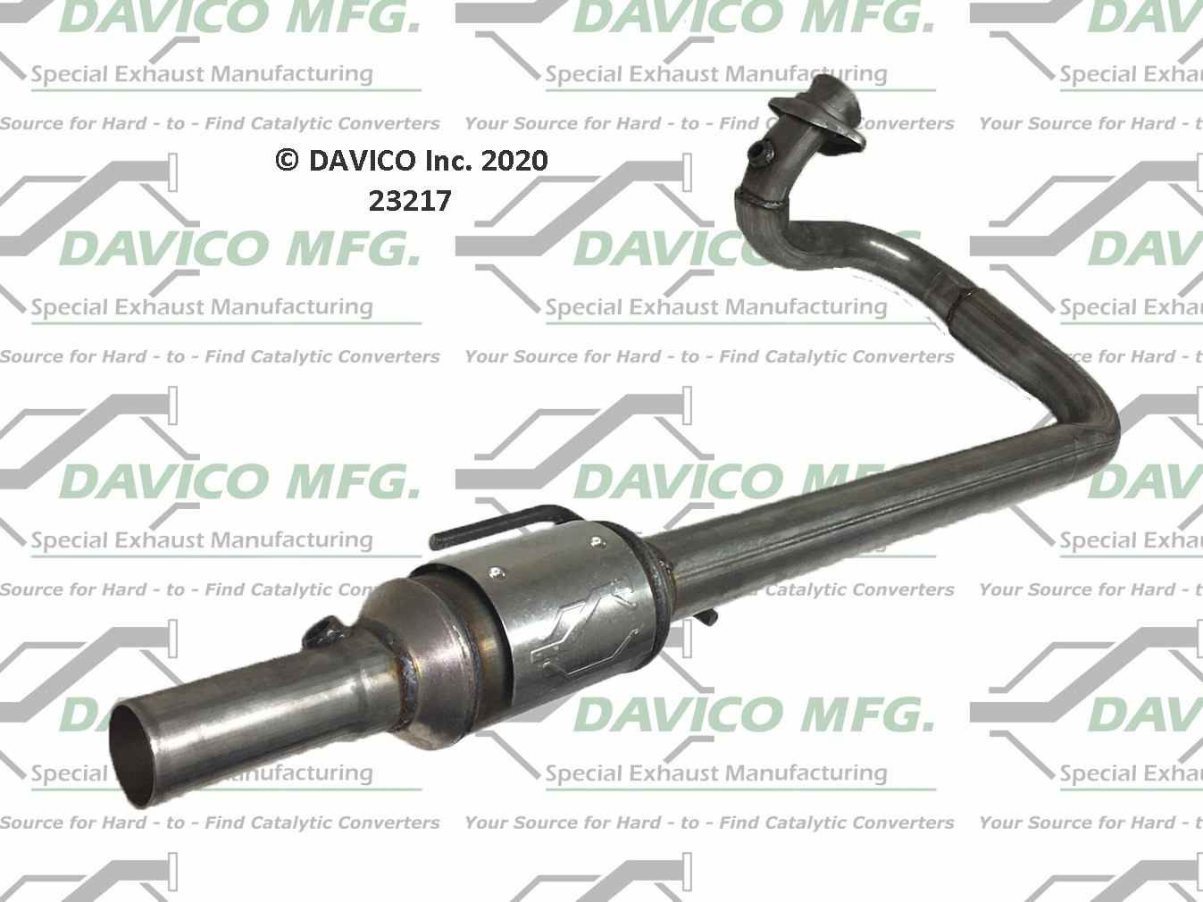 Davico Mfg Exact-Fit Catalytic Converter 23217