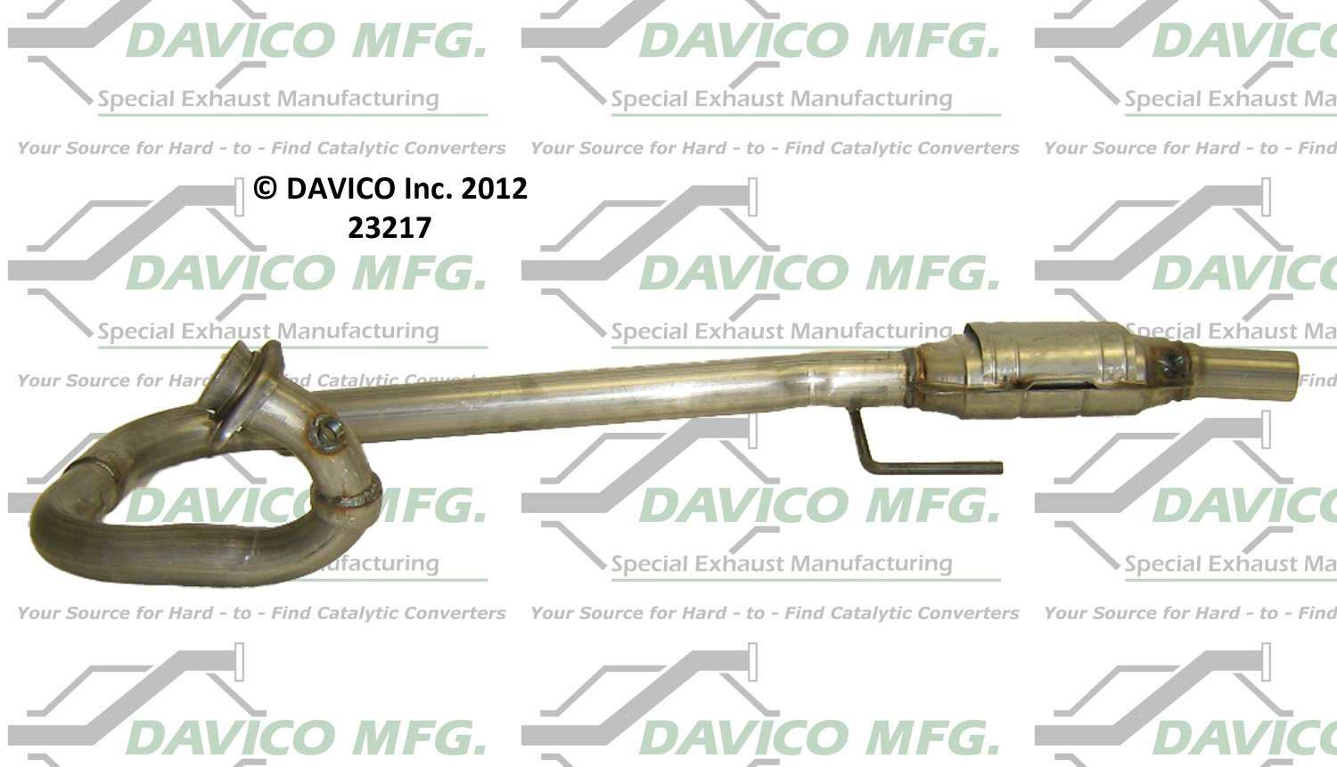 Davico Mfg Exact-Fit Catalytic Converter 23217