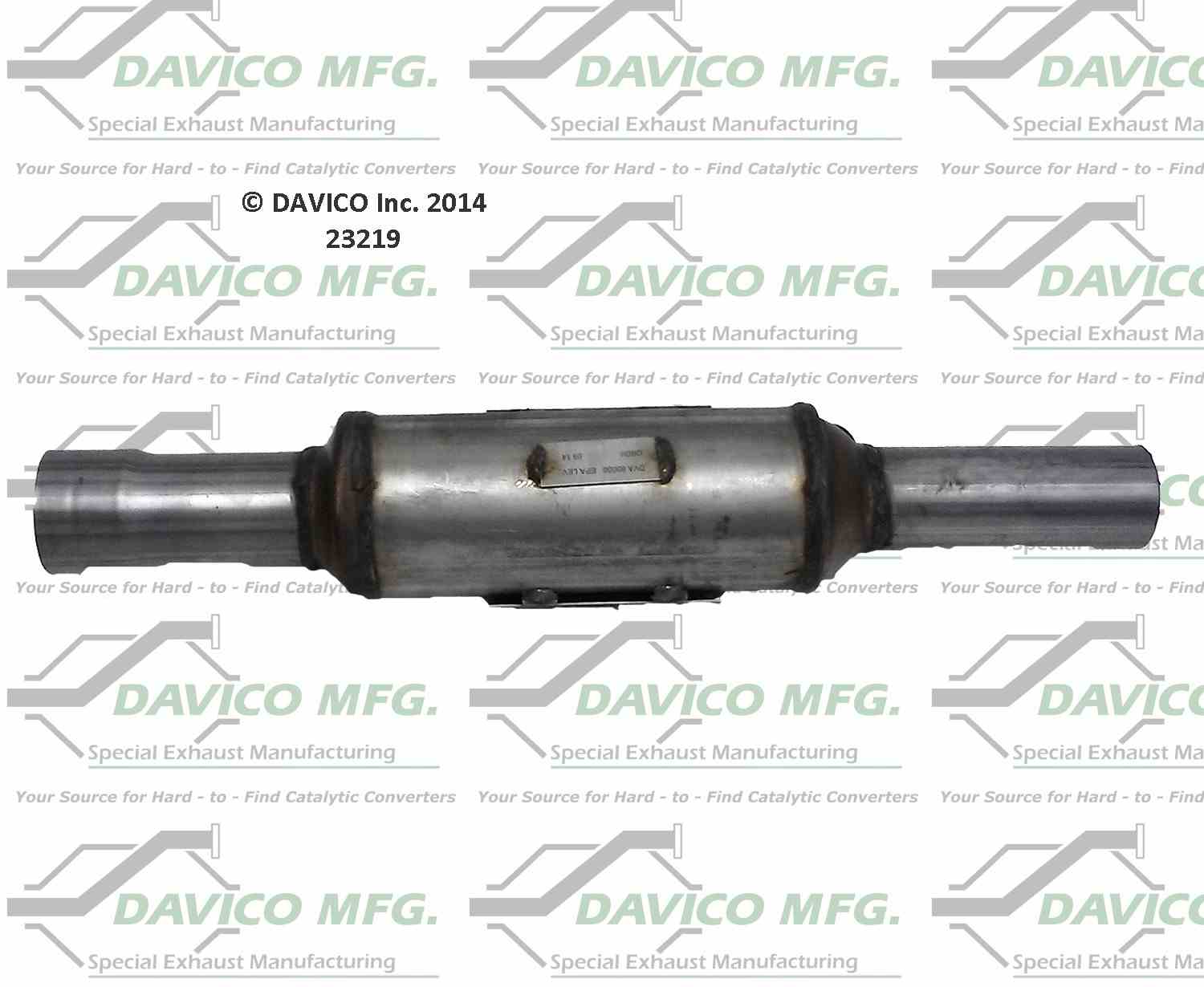 Davico Mfg Exact-Fit Catalytic Converter 23219