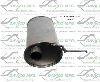 Davico Mfg Direct fit Muffler 290420