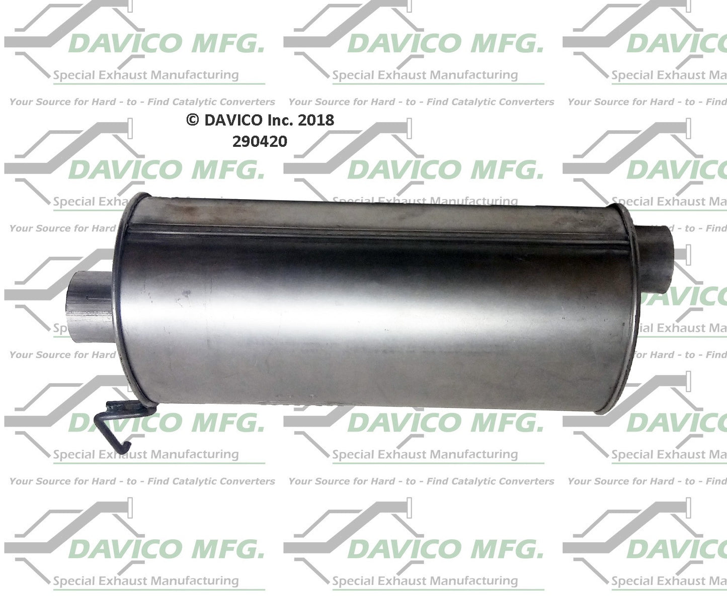 Davico Mfg Direct fit Muffler 290420