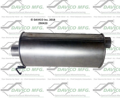 Davico Mfg Direct fit Muffler 290420