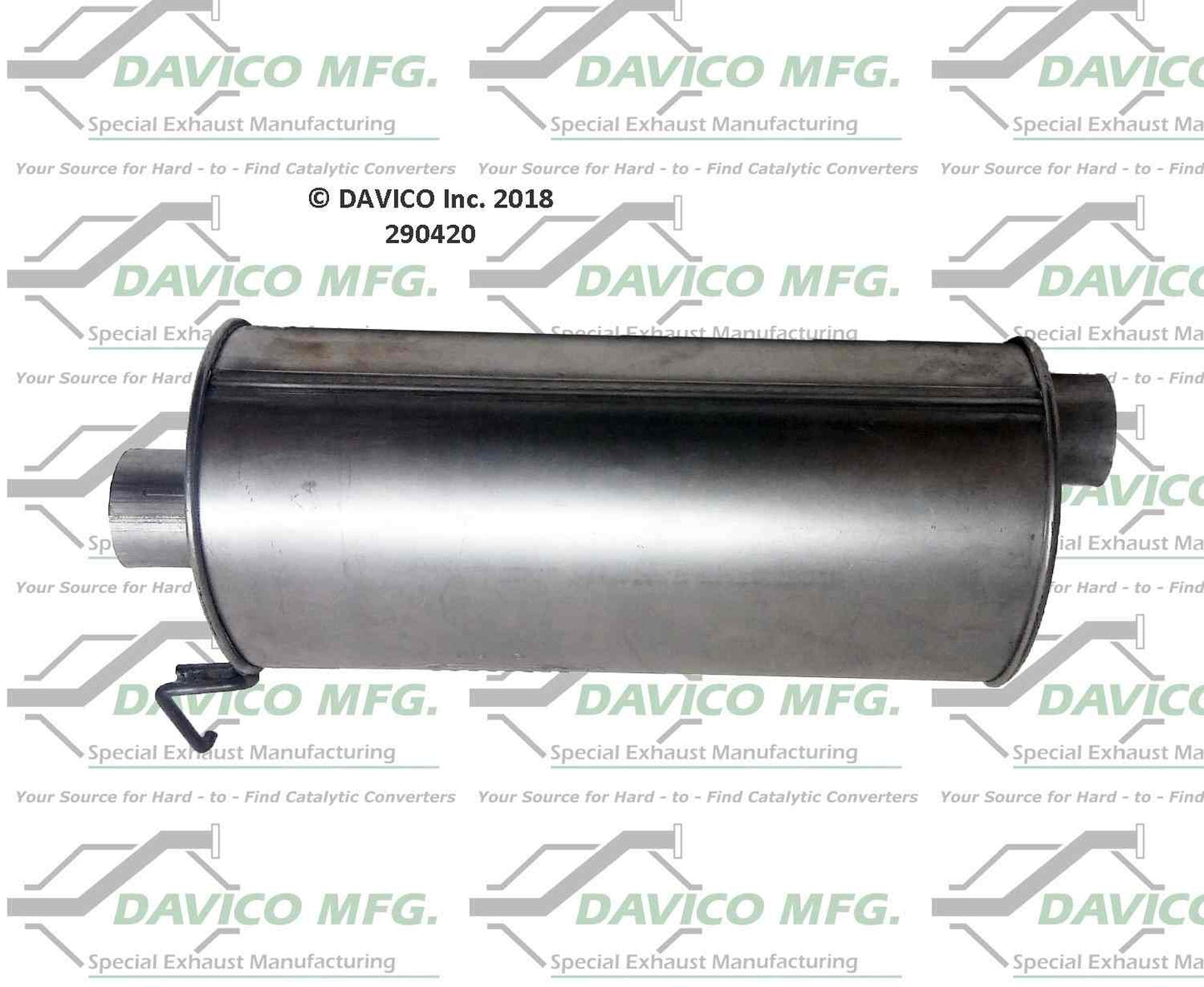 Davico Mfg Direct fit Muffler 290420
