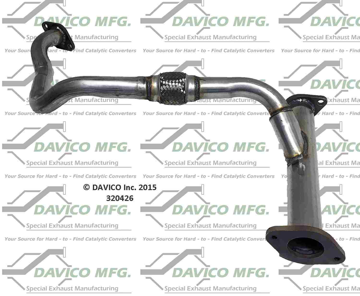 Davico Mfg Exhaust Pipe 320426