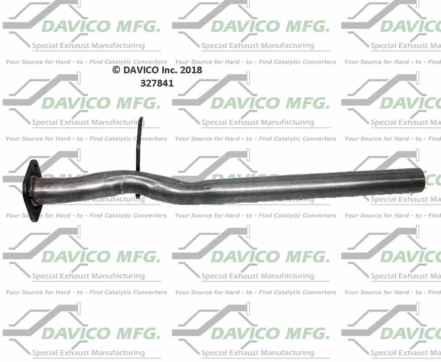 Davico Mfg Exact-Fit Exhaust Pipe 327841