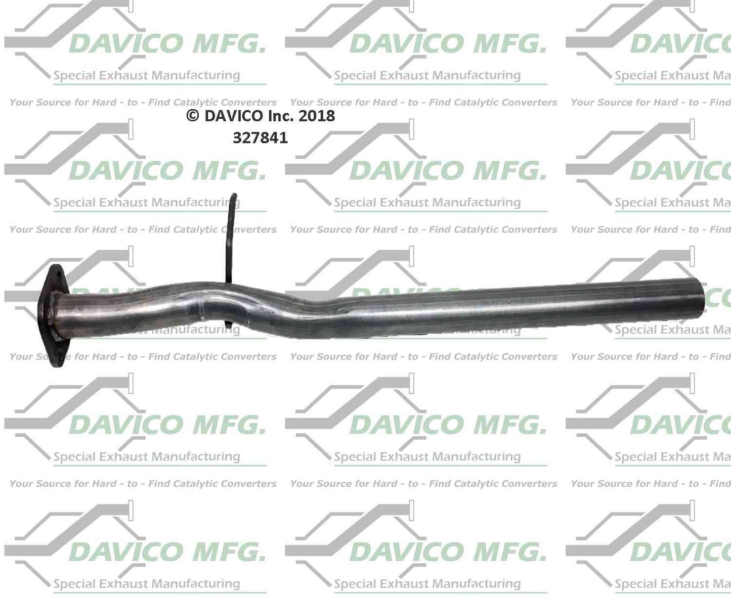 Davico Mfg Exact-Fit Exhaust Pipe 327841
