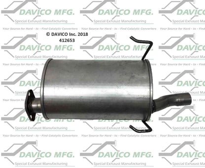 Davico Mfg Direct fit Muffler 412653