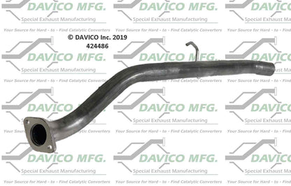 Davico Mfg Exact-Fit Exhaust Pipe 424486
