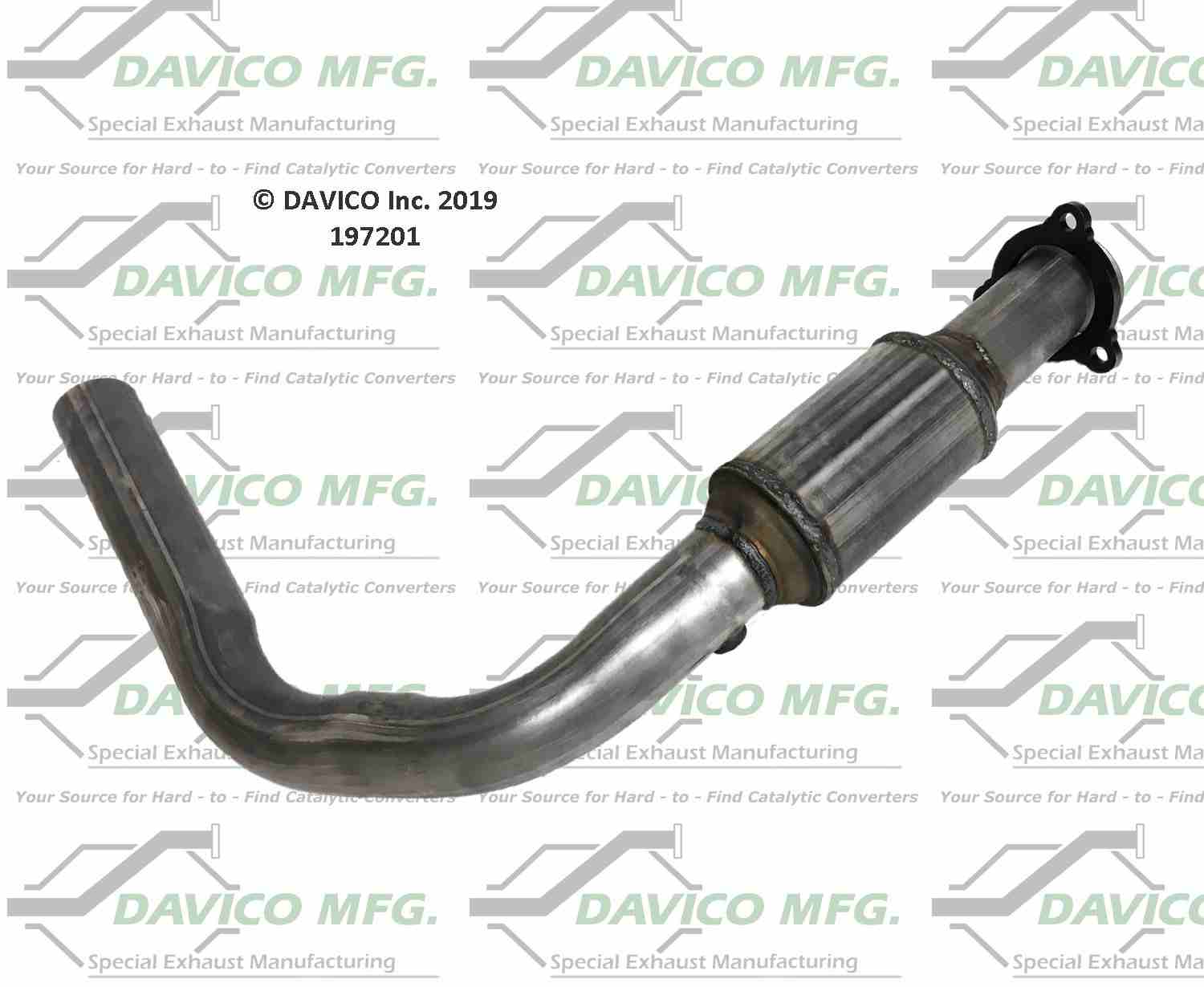 Davico Mfg Exact-Fit Catalytic Converter 497201