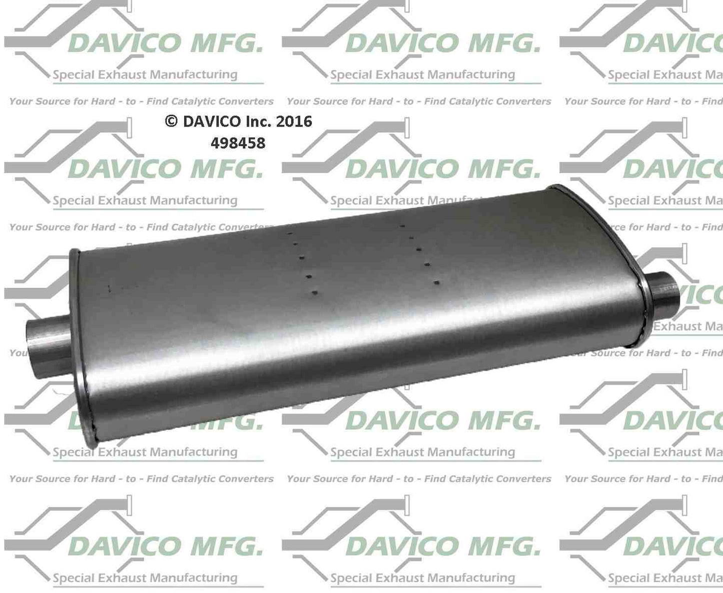 Davico Mfg Direct fit Muffler 498458