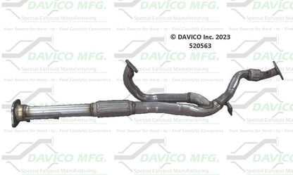 Davico Mfg Exact-Fit Exhaust Pipe 520563